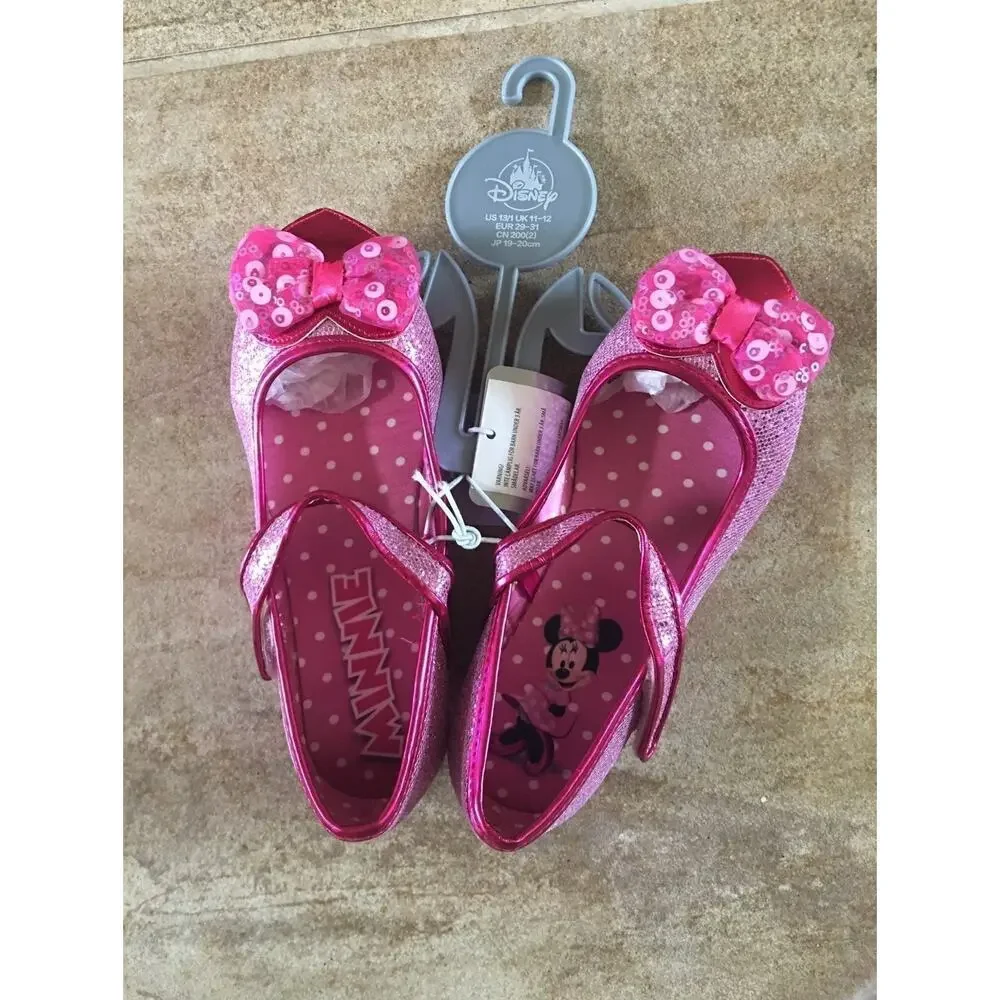 NWT❤️Disney Girls Dress Shoes sz13/1